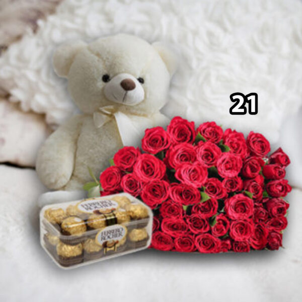 Balíček mini 21 růží